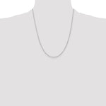 Gold (10K & 14K) Singapore Chain - 14k White Gold / 22 in / 1.1 mm