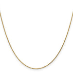 Gold (10K & 14K) Diamond-Cut Cable Chain - 14k Yellow Gold / 14 in / 0.95 mm