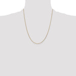 Gold (10K & 14K) Diamond-Cut Cable Chain - 14k Yellow Gold / 22 in / 0.95 mm