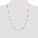 Gold (10K & 14K) Diamond-Cut Cable Chain - 14k Yellow Gold / 24 in / 0.95 mm