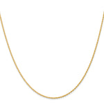 Gold (14K & 10K) Baby Rope Chain - 14k Yellow Gold / 14 in / 1.1 mm