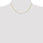 Gold (14K & 10K) Baby Rope Chain - 14k Yellow Gold / 16 in / 1.1 mm
