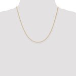 Gold (14K & 10K) Baby Rope Chain - 14k Yellow Gold / 20 in / 1.1 mm