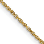 Gold (14K & 10K) Baby Rope Chain - 14k Yellow Gold / 14 in / 1.1 mm
