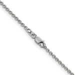 Gold (10K & 14K) Forzantina Cable Chain - 14k White Gold / 16 in / 1.8 mm