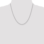 Gold (10K & 14K) Forzantina Cable Chain - 14k White Gold / 20 in / 1.8 mm