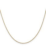 Gold (10K & 14K) Cable Chain - 14k Yellow Gold / 14 in / 0.9 mm, Lobster