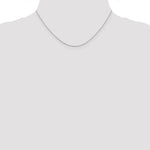 Gold (10K & 14K) Diamond-Cut Cable Chain - 14k White Gold / 16 in / 0.8 mm, Lobster
