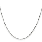 Gold (10K & 14K) Diamond-Cut Round Open Link Cable Chain - 14k White Gold / 14 in / 1.4 mm