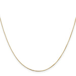 Gold (10K & 14K) Box Chain - 14k Yellow Gold / 13 in / 0.5 mm, Lobster