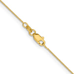 Gold (10K & 14K) Box Chain - 14k Yellow Gold / 13 in / 0.5 mm, Lobster