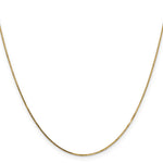 Gold (10K & 14K) Box Chain - 14k Yellow Gold / 14 in / 0.7 mm, Spring Ring