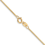 Gold (10K & 14K) Box Chain - 14k Yellow Gold / 14 in / 0.7 mm, Spring Ring