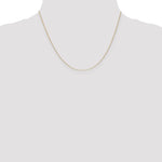 Gold (10K & 14K) Diamond-Cut Round Open Link Cable Chain - 14k Yellow Gold / 18 in / 0.65 mm