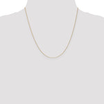 Gold (10K & 14K) Diamond-Cut Round Open Link Cable Chain - 14k Yellow Gold / 20 in / 0.65 mm