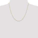 Gold (10K & 14K) Diamond-Cut Round Open Link Cable Chain - 14k Yellow Gold / 20 in / 0.8 mm