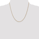Gold (10K & 14K) Spiga Chain - 14k Yellow Gold / 20 in / 1.25 mm