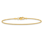 Gold (10K & 14K) Spiga Chain Bracelet - 14k Yellow Gold / 6 in / 1.25 mm