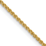 Gold (10K & 14K) Spiga Chain - 14k Yellow Gold / 14 in / 1.25 mm