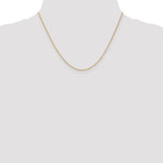 Gold (10K & 14K) Cable Chain - 14k Yellow Gold / 18 in / 1.2 mm