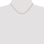 Gold (10K & 14K) Round Open Link Cable Chain - 14k Yellow Gold / 16 in / 1.4 mm, Wide