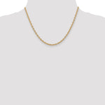Gold (10K & 14K) Round Open Link Cable Chain - 14k Yellow Gold / 18 in / 3.2 mm