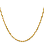 Gold (10K & 14K) Parisian Wheat Chain - 14k Yellow Gold / 16 in / 3 mm
