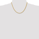 Gold (10K & 14K) Parisian Wheat Chain - 14k Yellow Gold / 18 in / 3 mm