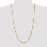 Gold (10K & 14K) Parisian Wheat Chain - 14k Yellow Gold / 30 in / 3 mm