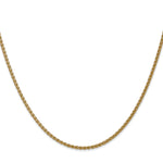 Gold (10K & 14K) Spiga Chain - 14k Yellow Gold / 16 in / 1.05 mm, Spring Ring