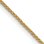 Gold (10K & 14K) Spiga Chain - 14k Yellow Gold / 16 in / 1.05 mm, Spring Ring