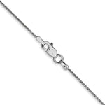 Gold (10K & 14K) Parisian Wheat Chain - 14k White Gold / 14 in / 1 mm