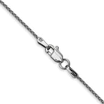 Gold (10K & 14K) Parisian Wheat Chain - 14k White Gold / 14 in / 1.2 mm