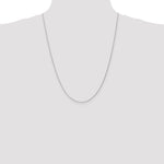 Gold (10K & 14K) Parisian Wheat Chain - 14k White Gold / 24 in / 1.2 mm