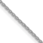 Gold (10K & 14K) Parisian Wheat Chain - 14k White Gold / 14 in / 1.2 mm
