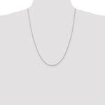 Gold (10K & 14K) Parisian Wheat Chain - 14k White Gold / 24 in / 1.5 mm
