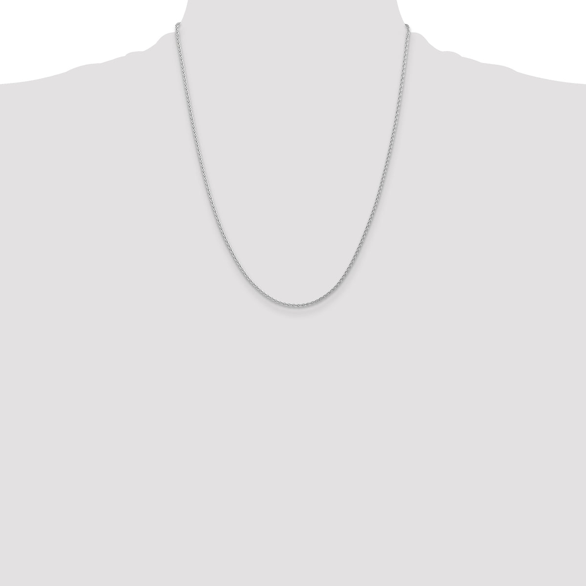 Gold (10K & 14K) Parisian Wheat Chain - 14k White Gold / 22 in / 1.75 mm