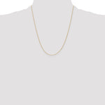 Gold (10K & 14K) Parisian Wheat Chain - 14k Yellow Gold / 22 in / 1 mm