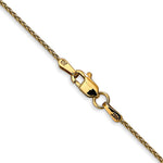 Gold (10K & 14K) Parisian Wheat Chain - 14k Yellow Gold / 14 in / 1.2 mm