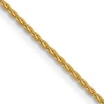Gold (10K & 14K) Parisian Wheat Chain - 14k Yellow Gold / 14 in / 1.2 mm