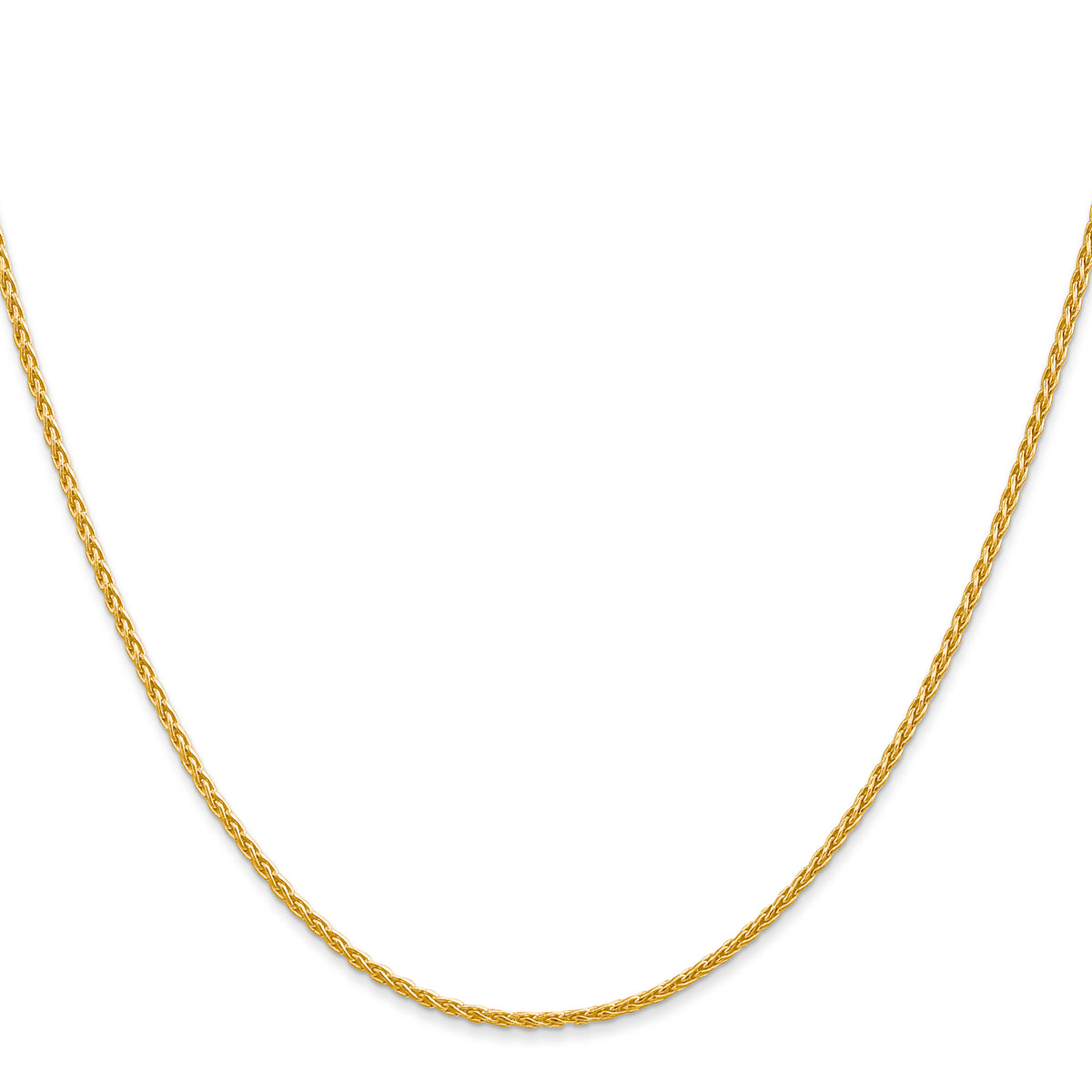 Gold (10K & 14K) Parisian Wheat Chain - 14k Yellow Gold / 16 in / 1.5 mm