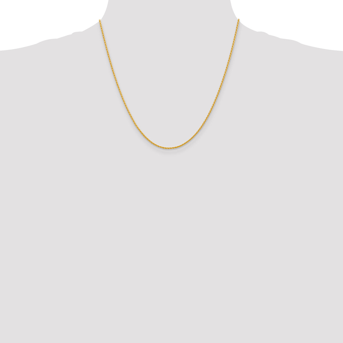 Gold (10K & 14K) Parisian Wheat Chain - 14k Yellow Gold / 20 in / 1.5 mm