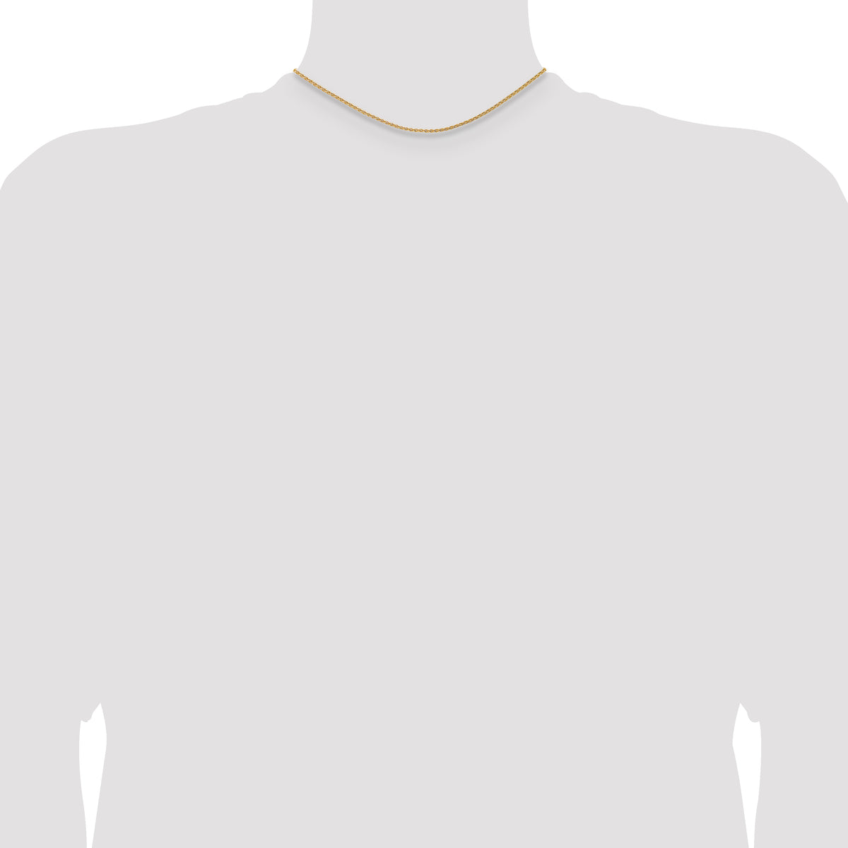 Gold (10K & 14K) Parisian Wheat Chain - 14k Yellow Gold / 14 in / 1.75 mm