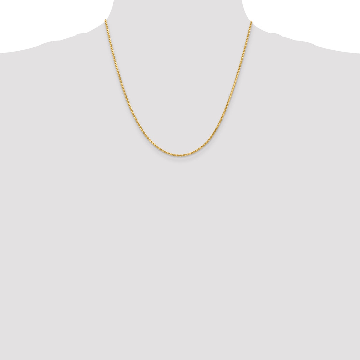 Gold (10K & 14K) Parisian Wheat Chain - 14k Yellow Gold / 20 in / 1.75 mm
