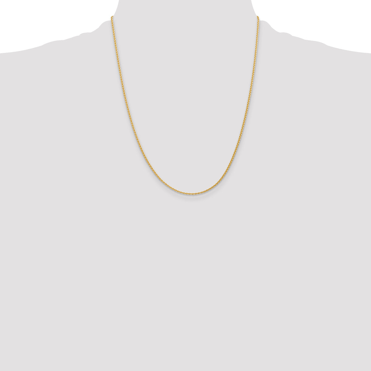 Gold (10K & 14K) Parisian Wheat Chain - 14k Yellow Gold / 22 in / 1.75 mm