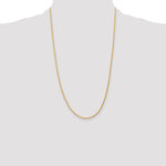 Gold (10K & 14K) Parisian Wheat Chain - 14k Yellow Gold / 26 in / 1.75 mm