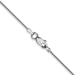 Gold (14K) Diamond-Cut Parisian Wheat Chain - 14k White Gold / 14 in / 0.8 mm