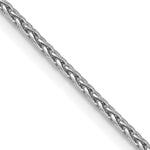 Gold (14K) Diamond-Cut Parisian Wheat Chain - 14k White Gold / 16 in / 1.5 mm