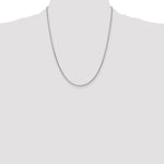 Gold (14K) Diamond-Cut Parisian Wheat Chain - 14k White Gold / 22 in / 1.6 mm