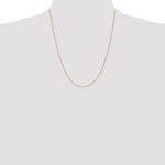 Gold (14K) Diamond-Cut Parisian Wheat Chain - 14k Yellow Gold / 22 in / 0.8 mm